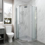 800x800mm Quadrant Shower Enclosure Sliding Door 6mm Easy Clean Glass