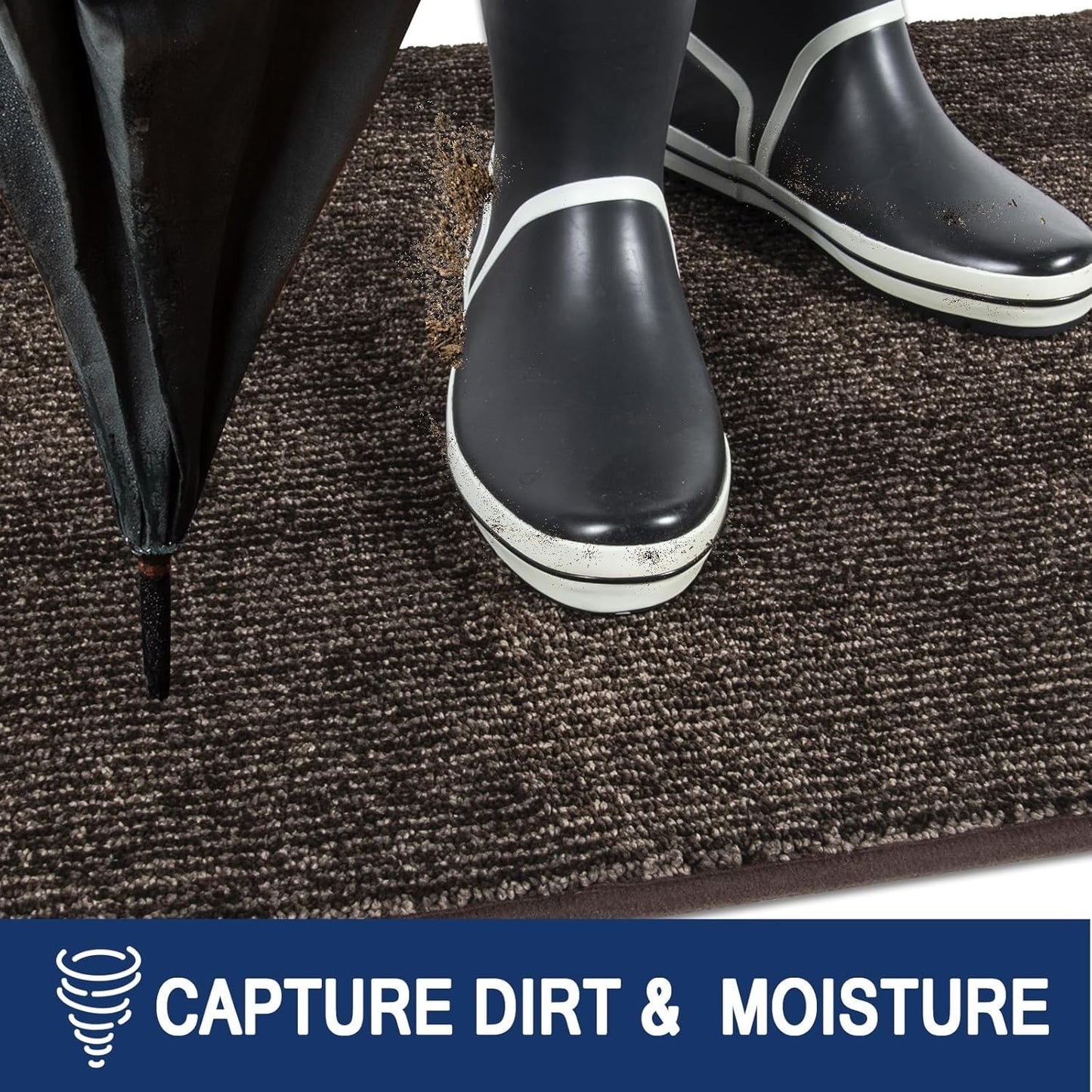 120x180cm Dirt Trapper Door Mat Washable Non Slip Indoor Dog Rug Hallway