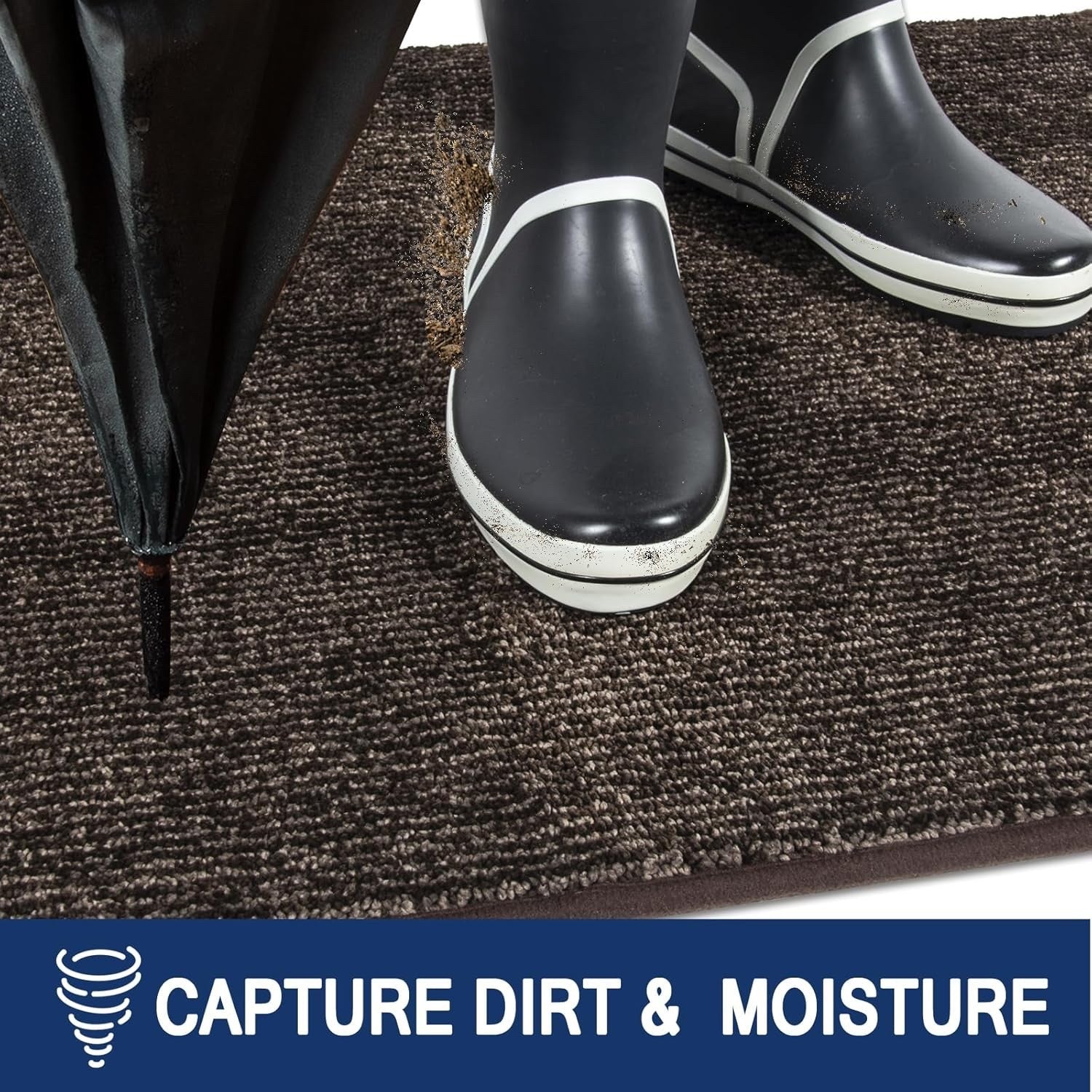 120x180cm Dirt Trapper Door Mat Washable Non Slip Indoor Dog Rug Hallway