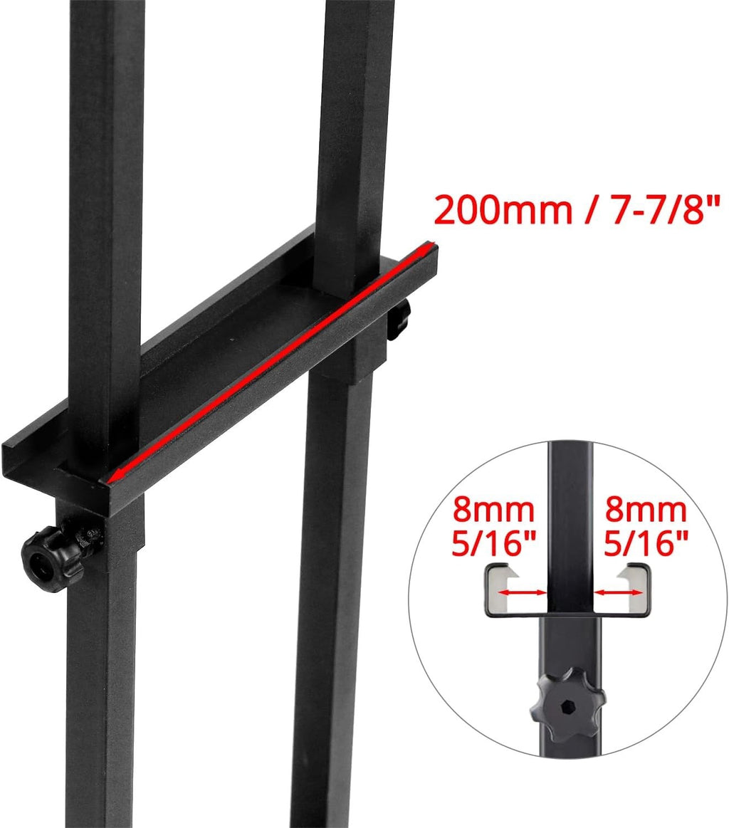 2 Pack Double Sided Sign Holder Stand Adjustable Poster Display up to 83in