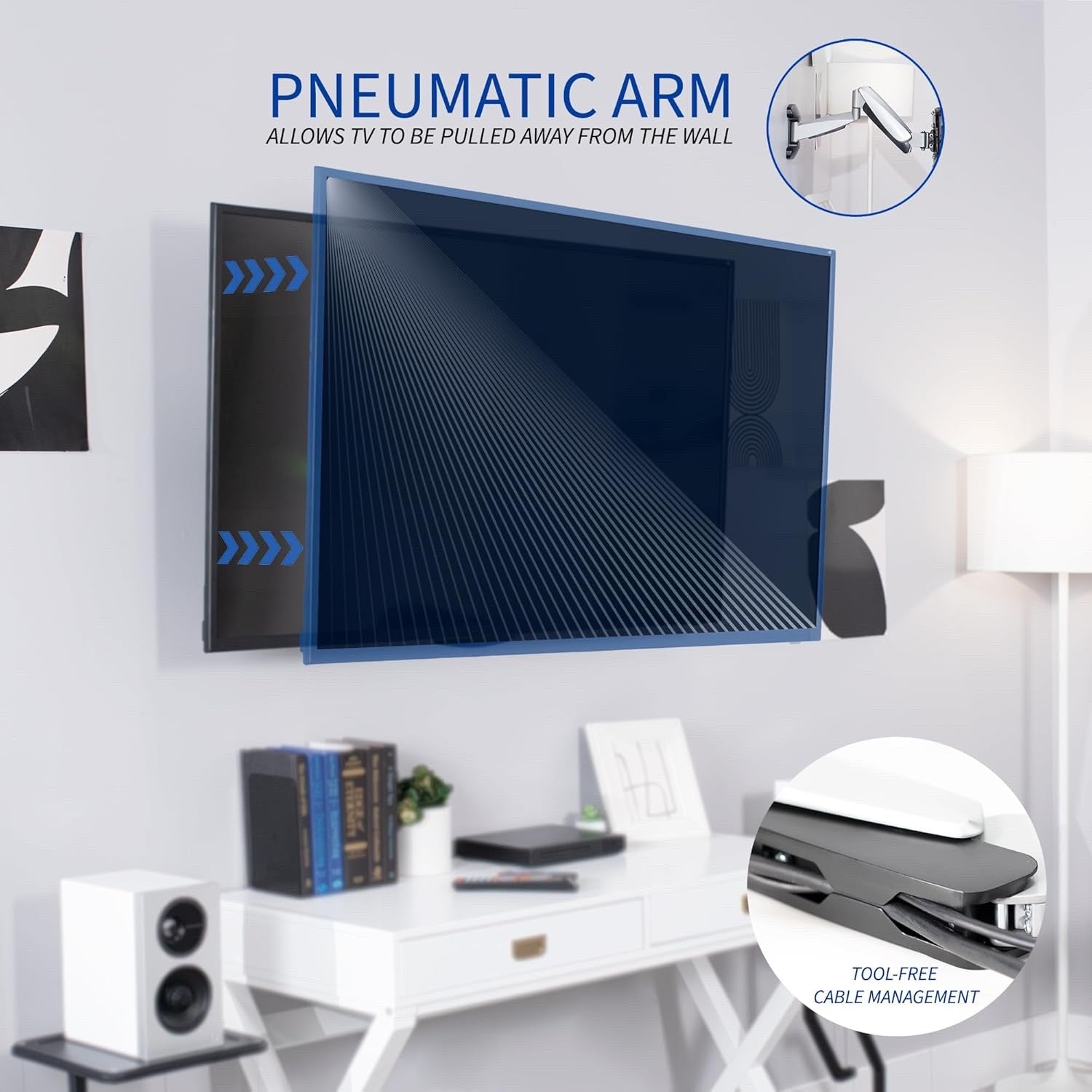VIVO Counterbalance 40 to 70 inch LCD LED Plasma Screen TV Wall Mount