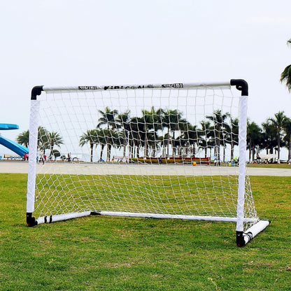 Kids Football Goal Foldable Soccer Net Portable Garden Indoor Outdoor 115cm
