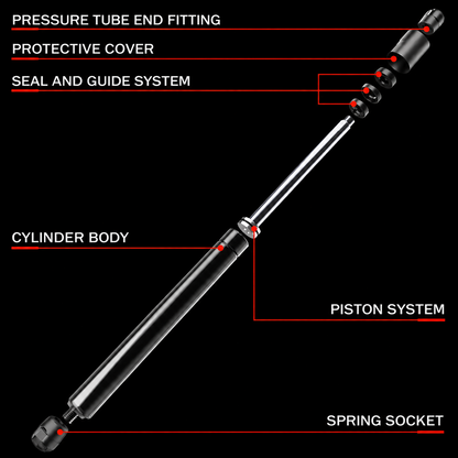 Gas Spring Damper Strut Mercedes-Benz GLE V167 GLS X167 Rear Right A1679800764