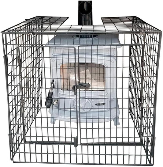 Stove Guard Safety Barrier Child Pet Fire Guard Kitchen Protector Door Fold