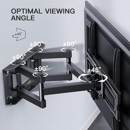 TV Wall Bracket Swivel Tilt Wall Mount for 26-70 Inch  max 45kg VESA 400x400mm 