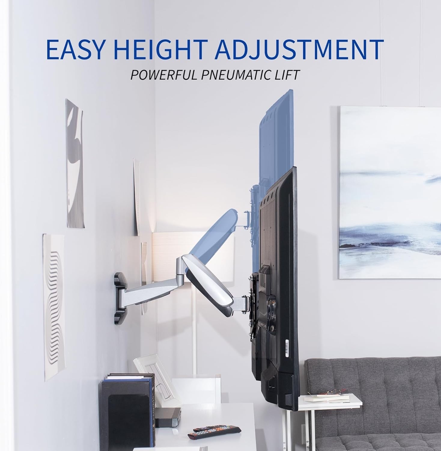 VIVO Counterbalance 40 to 70 inch LCD LED Plasma Screen TV Wall Mount