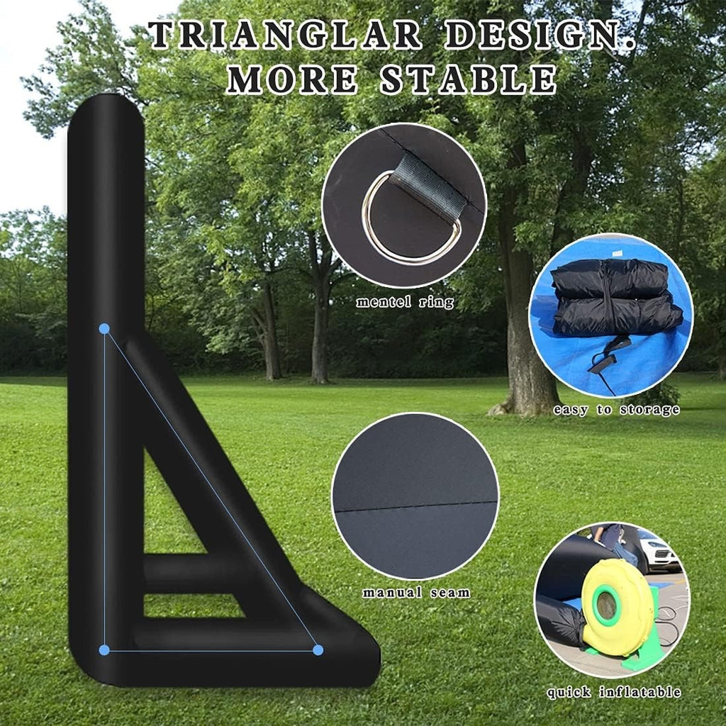 PPXIA 20FT Inflatable Movie Screen Outdoor Projector with Blower, Bag & Ropes