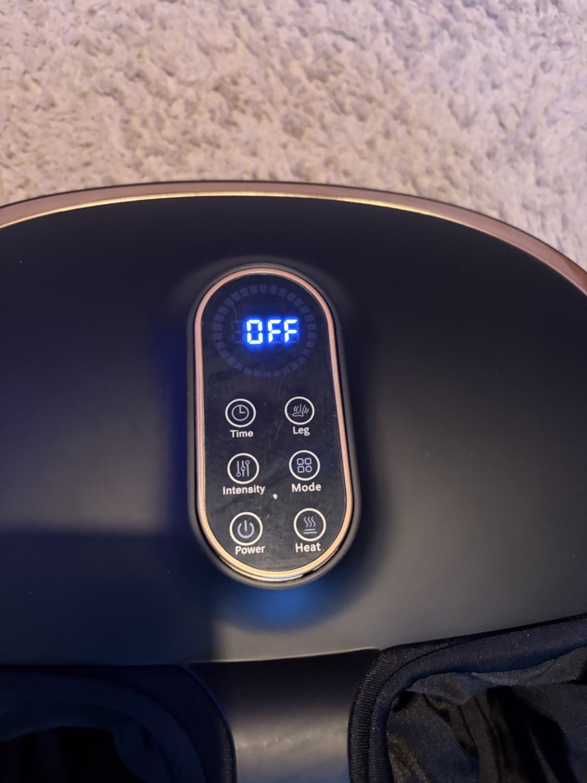 2in1 Shiatsu Foot & Leg Massager with Heat Deep Kneading Sole Roller Pain Relief