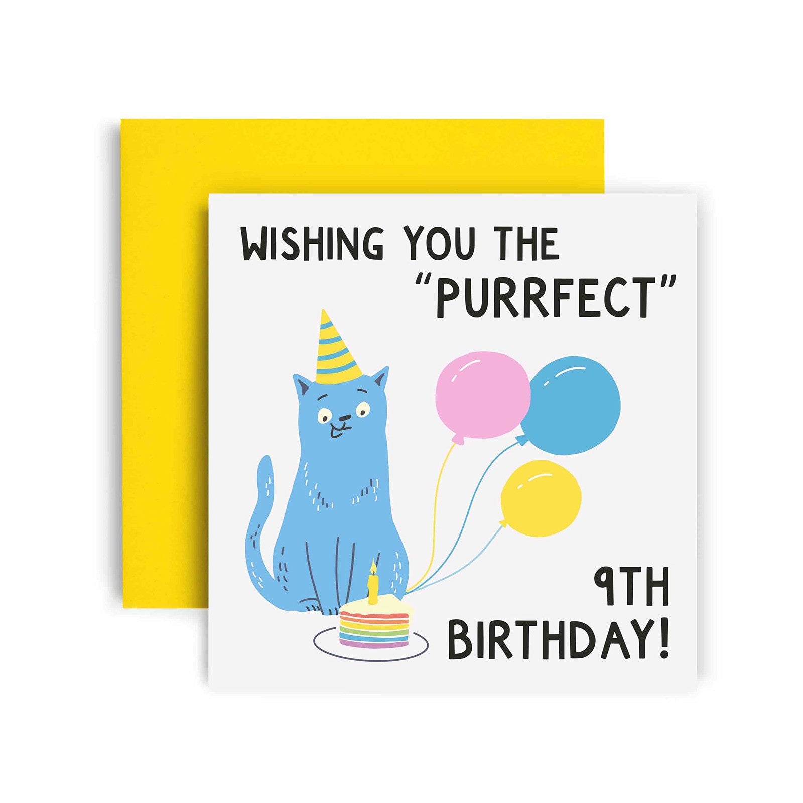 Huxters Birthday Cards for Women – Wishing You the Purrfect 36th Birthday Card