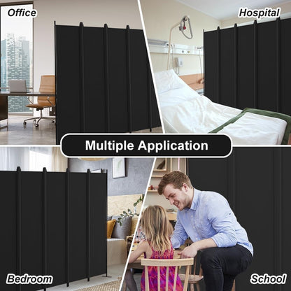 Room Divider Folding Privacy Screen Freestanding Portable Partition Separation