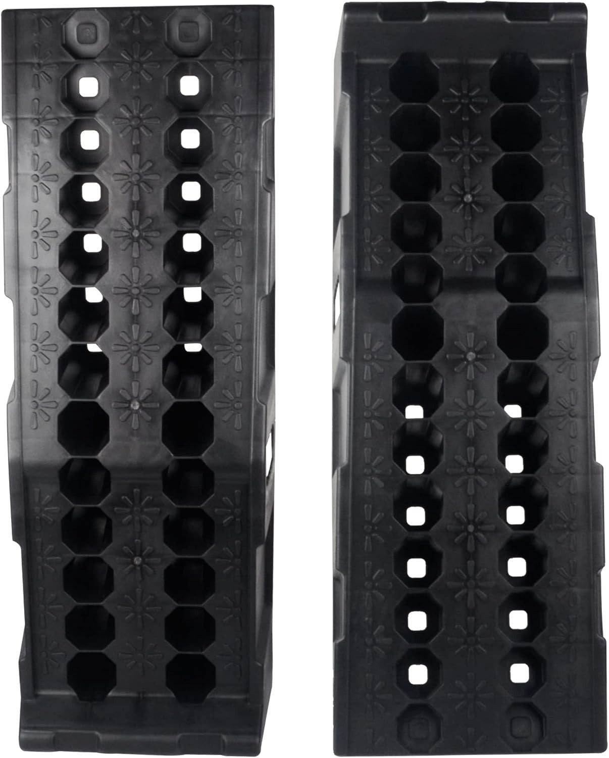 2pc 7 Ton Car Ramps Heavy Duty Plastic Lift Ramps Garage Service Repair Set