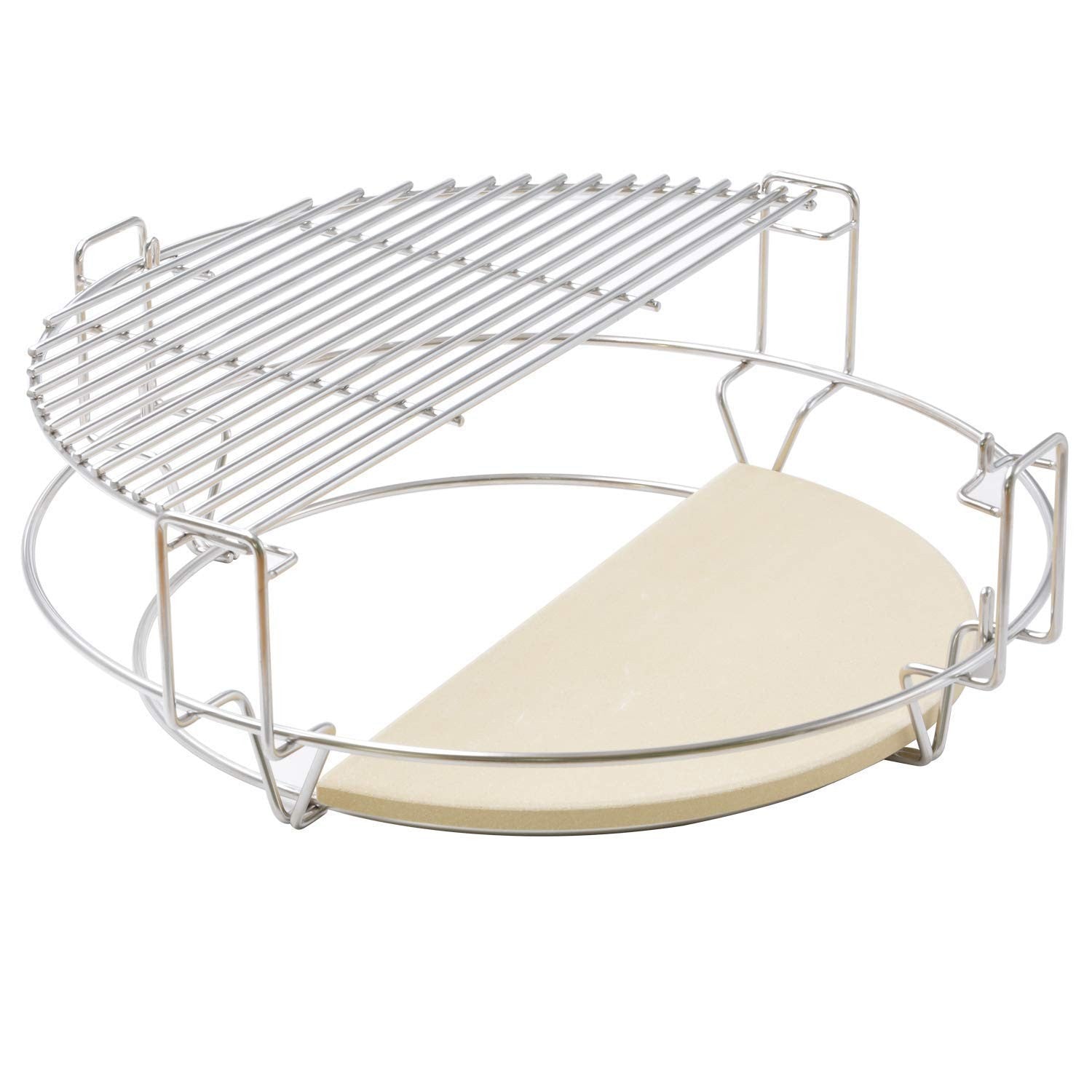 Onlyfire GCG-8552 Cooking System with 2 Grates, Rack & 2 Heat Deflectors