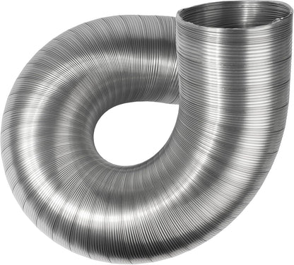 Flexible Ducting Pipe Hose 125mm 3m Aluminium Ventilation Extractor Fan Dryer
