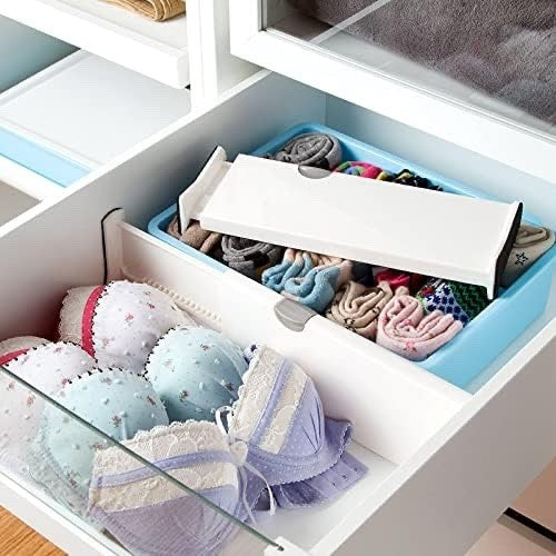 AFLOS Adjustable Drawer Divider Drawer Divider Organisers 27.5-44cm