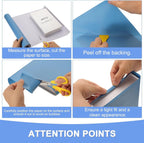 Black Frosted Contact Paper Self Adhesive Peel Stick Vinyl 119x100cm