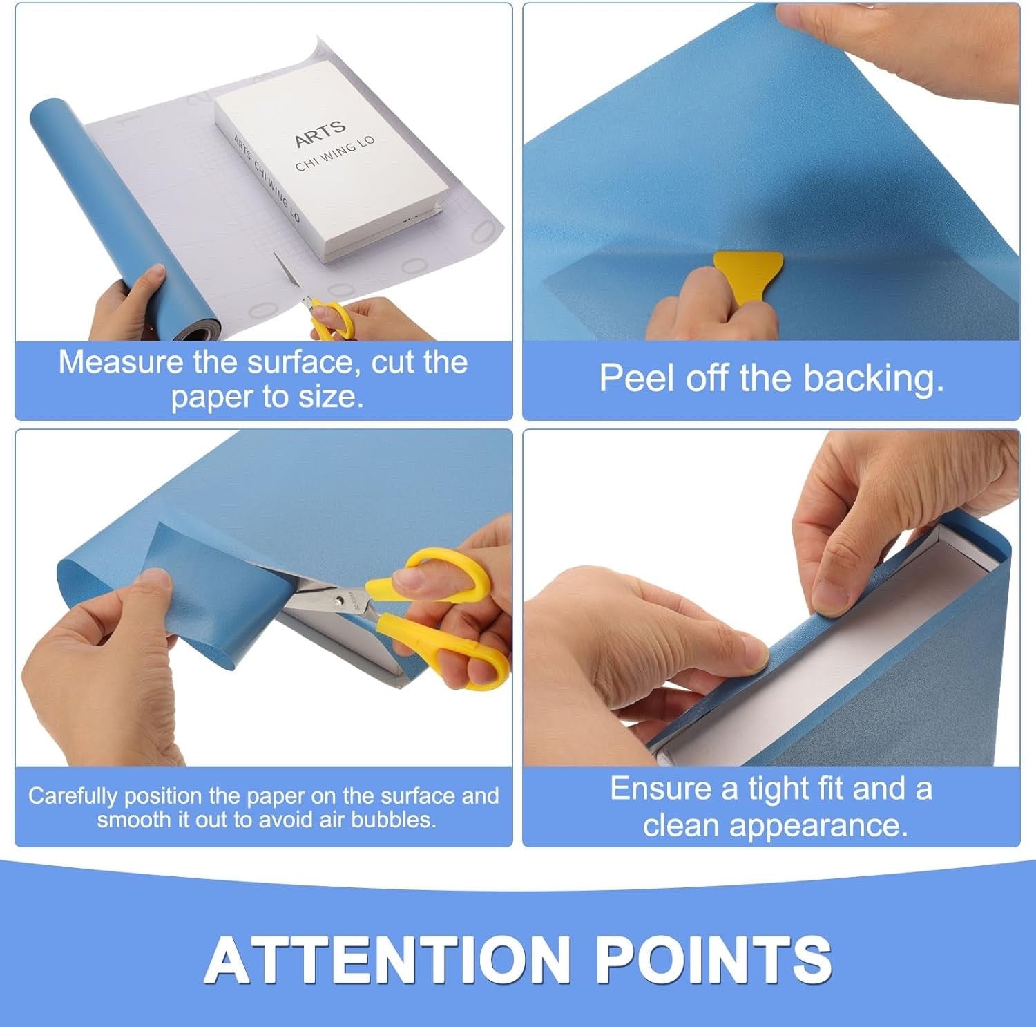 Black Frosted Contact Paper Self Adhesive Peel Stick Vinyl 119x100cm