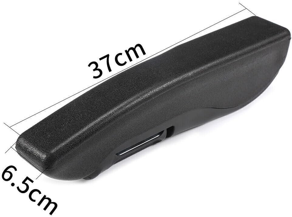 Universal Car Seat Armrest Adjustable 0-120° Left Right Black Interior