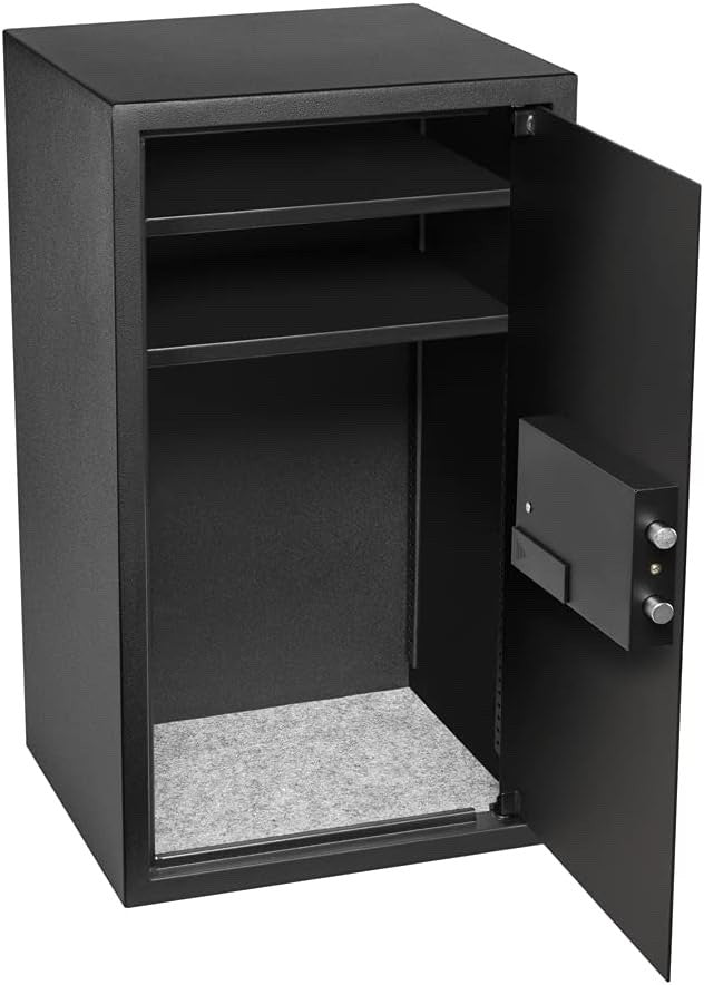 Large Digital Safe Electronic Lock Home Office Security Safe 70x40x36cm