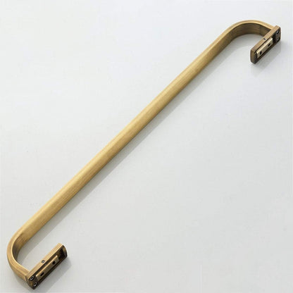 Brass Towel Rail Bar Antique Bronze Wall Mounted Bathroom Holder 57cm Single Rod