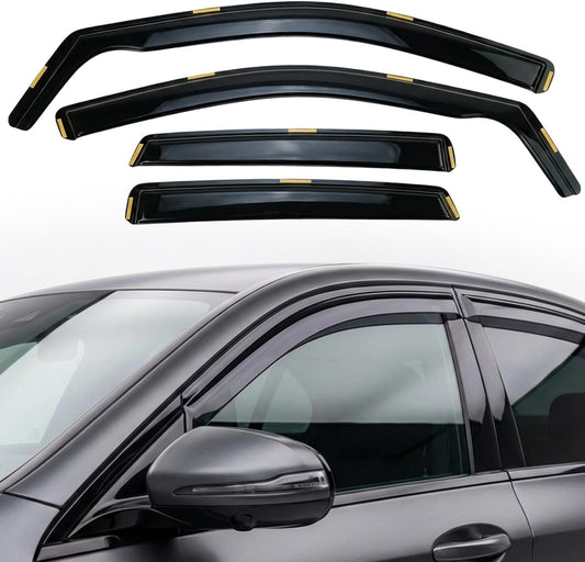 Wind Deflectors Volkswagen Polo MK6 4PCS 2017-2021 Window Rain Guards Side Door