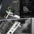 400W Electric Jigsaw Variable Speed 3000SPM 45° Bevel Cutting Power Tool