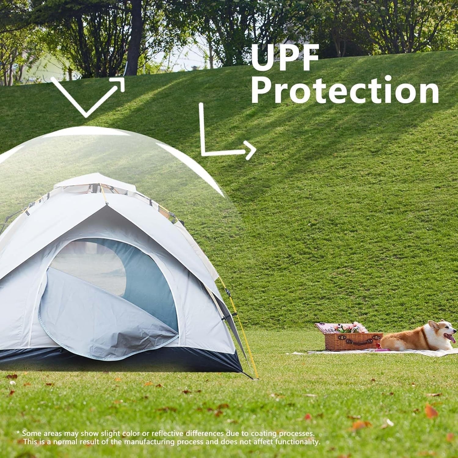 3 Man Pop Up Camping Tent Waterproof Dome w Screen Porch 4 Season Outdoor