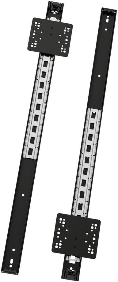 Pocket Door Drawer Runners 700mm 20kg Heavy Duty Steel Sliding Cabinet Pair