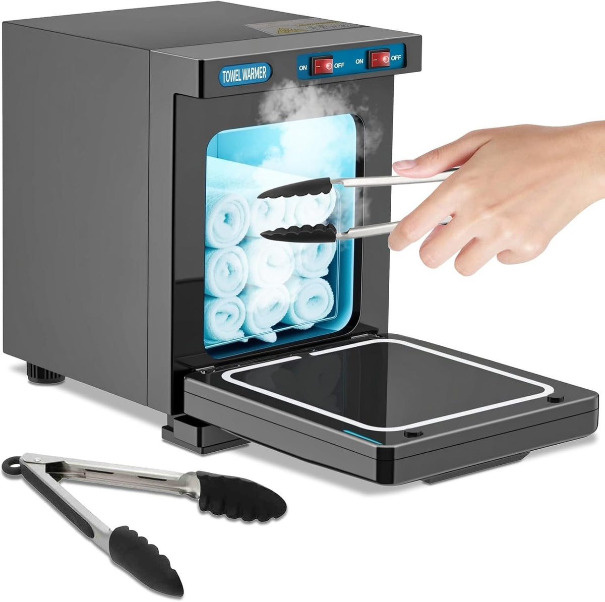 Professional 5L Hot Towel Warmer Cabinet UV Sterilizer Beauty Salon Equipment
