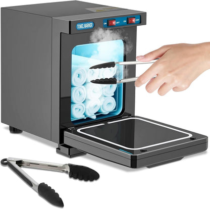 Professional 5L Hot Towel Warmer Cabinet UV Sterilizer Beauty Salon Equipment