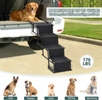 Foldable Dog Ramp Adjustable Non Slip Portable Pet Ramp for Car Sofa Bed