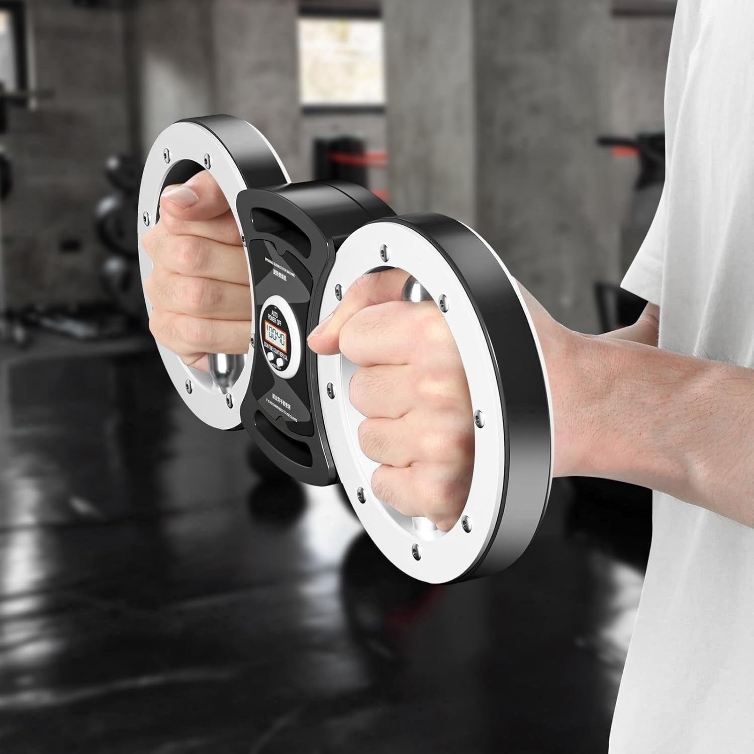 Holdonelight Adjustable Twister Arm Trainer PowerTwist Bar Spring Resistance