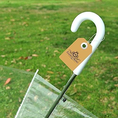 4 Pack Clear Dome Umbrellas Transparent Bubble Rain Wedding Brolly