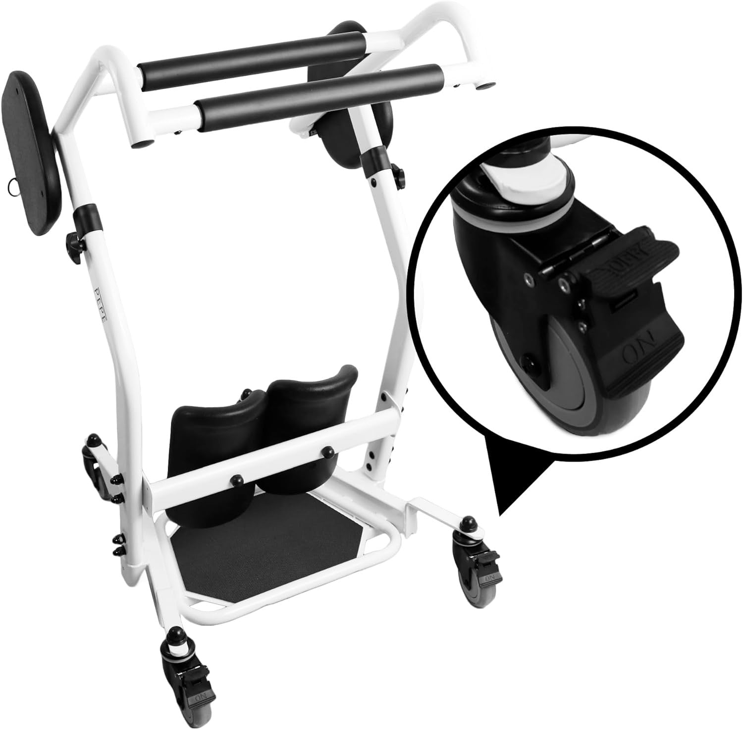 Elderly Transfer Chair Stand Assist Patient Transport Mobility Aid Padded