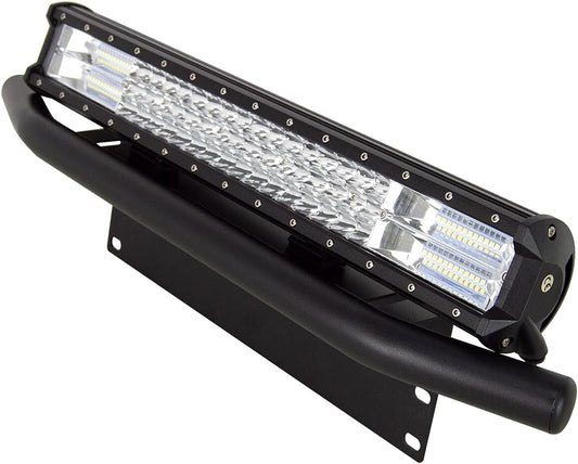 PICAA Car Led Light Bar 20 inch Tri Row 7D 288W LED Work Lights Bar Lamp