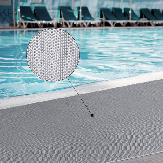 petour Drainage Non Slip Mat 500 X 90cm Commercial Waterproof Floor Mat 5.5mm