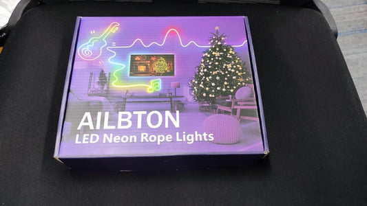 AILBTON LED Neon Rope Lights 10m Flexible Rope Lights Control with App/Remote