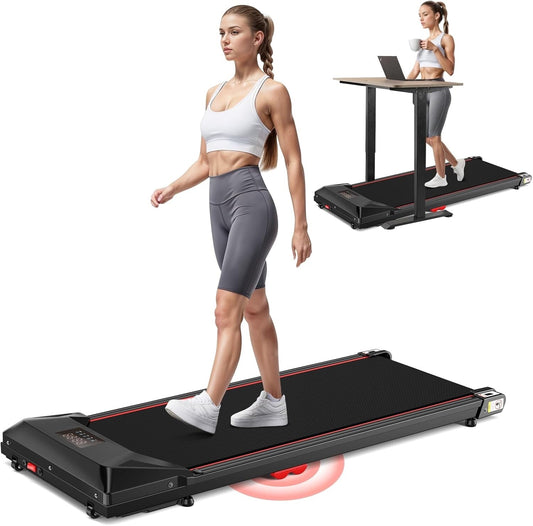 Sperax Walking Pad Treadmill for Home - Under Desk Treadmill Remote Control LED
