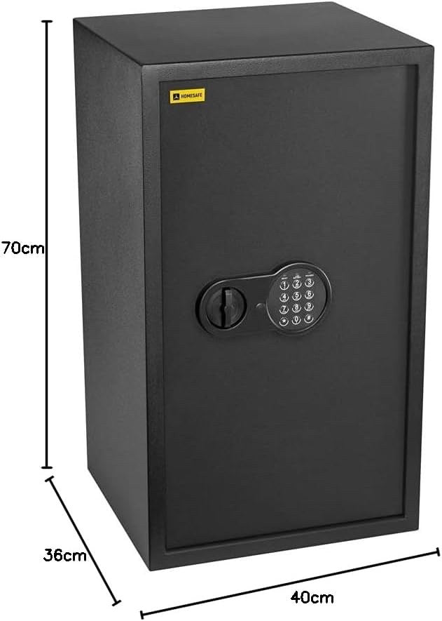 Large Digital Security Safe Electronic Lock Home Office 70x40x36cm