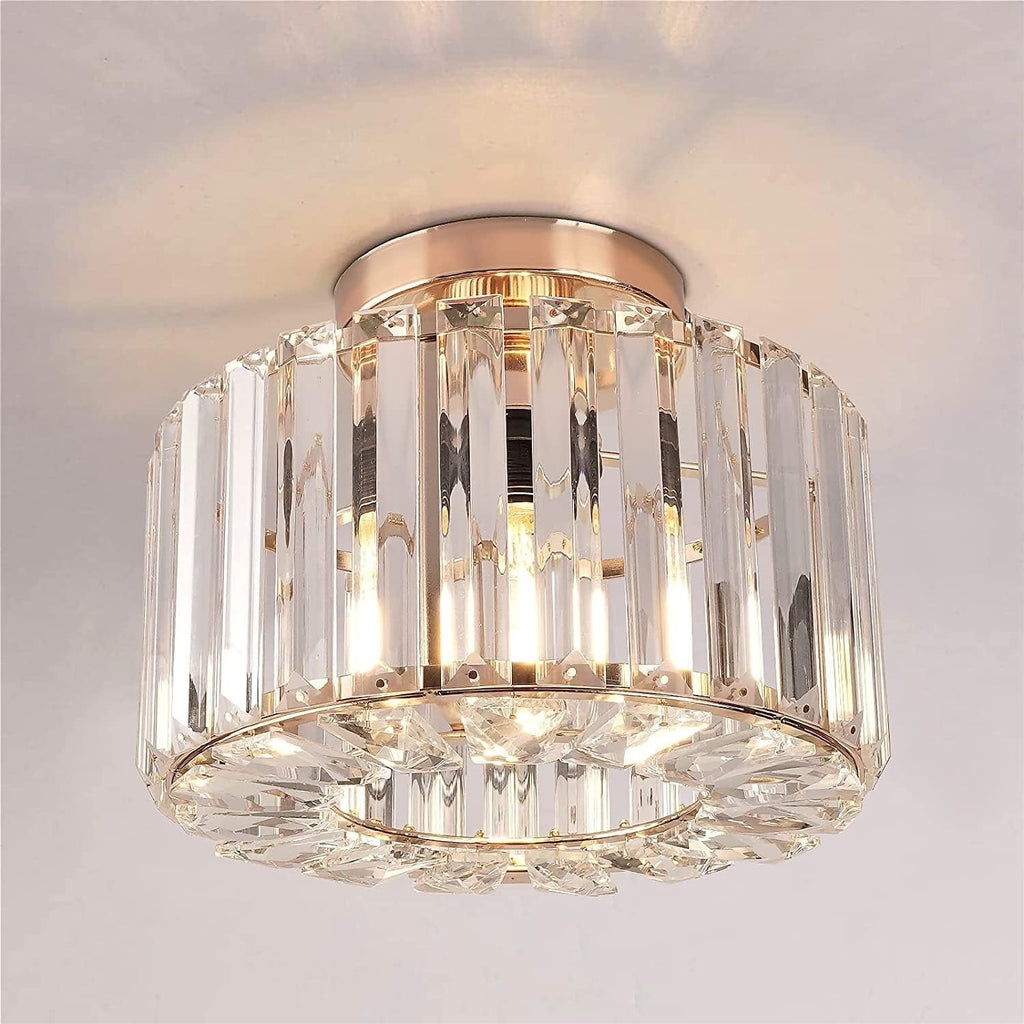 Crystal Ceiling Light LED Chandelier Modern Living Room Bedroom