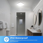 48W LED Ceiling Light Square Flush Mount Daylight Modern Living Room Kitchen