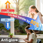 One Way Mirror Window Film Silver Reflective Privacy UV Heat Control