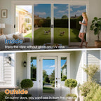 One Way Mirror Window Film Silver Reflective Privacy UV Heat Control