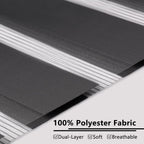 Day Night Zebra Roller Blind Dual Layer Light Filtering Window Shade