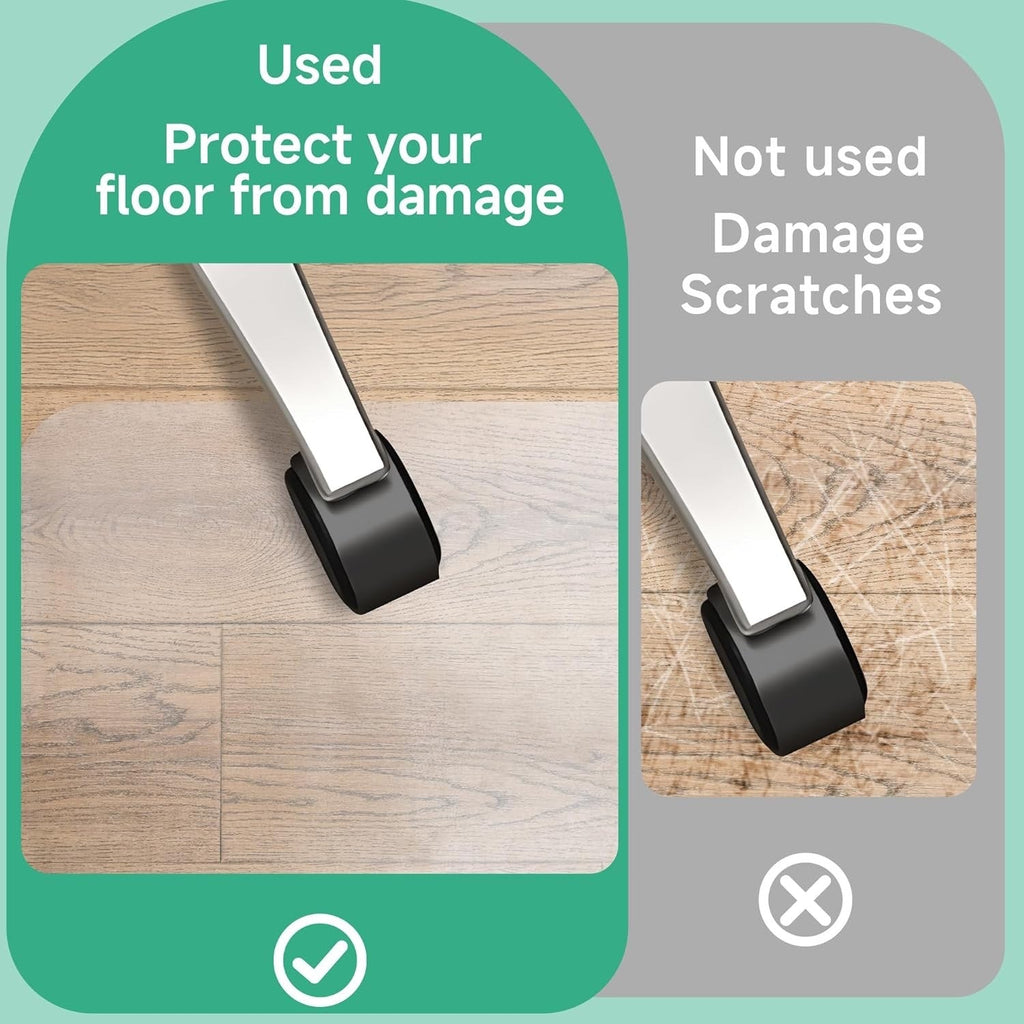 120x150cm Clear PVC Chair Mat Hard Floor Protector BPA Free Large