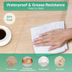 120x150cm Clear PVC Chair Mat Hard Floor Protector BPA Free Large