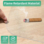 120x150cm Clear PVC Chair Mat Hard Floor Protector BPA Free Large