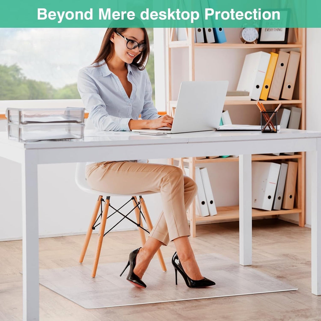 120x150cm Clear PVC Chair Mat Hard Floor Protector BPA Free Large