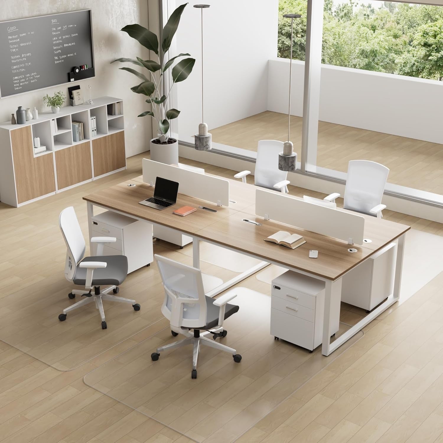 120x150cm Clear PVC Chair Mat Hard Floor Protector BPA Free Large