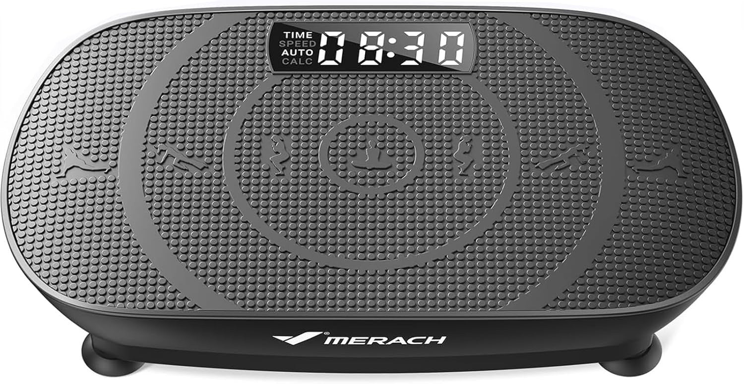 Vibration Plate Exercise Machine Whole Body Workout Weight Loss Fitness Bluetoot