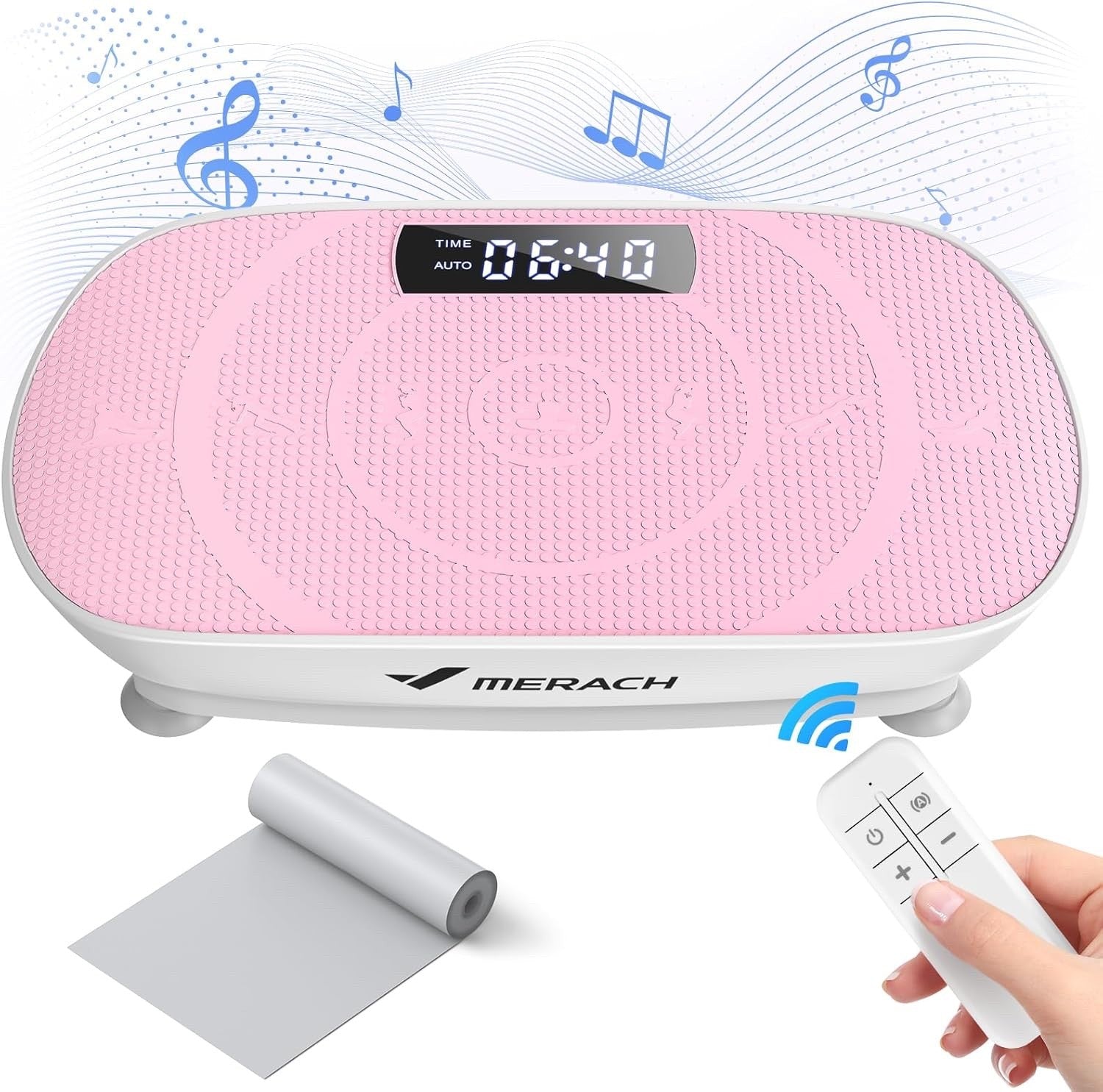 Vibration Plate Exercise Machine Whole Body Workout Weight Loss Fitness Bluetoot